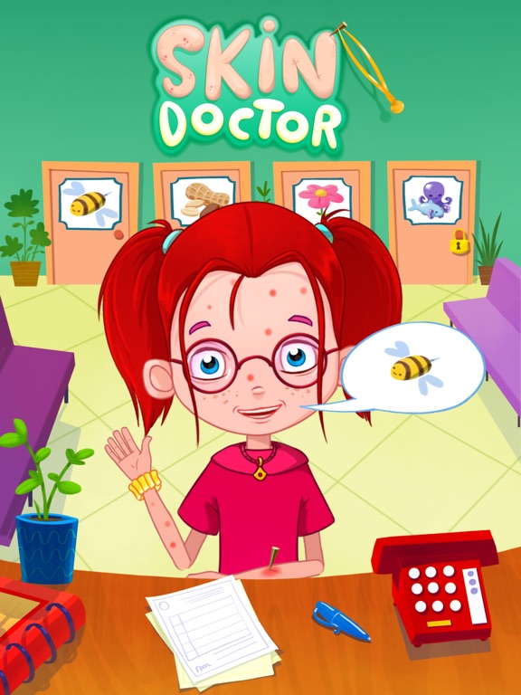 Дерматолог – детская игра на iPad