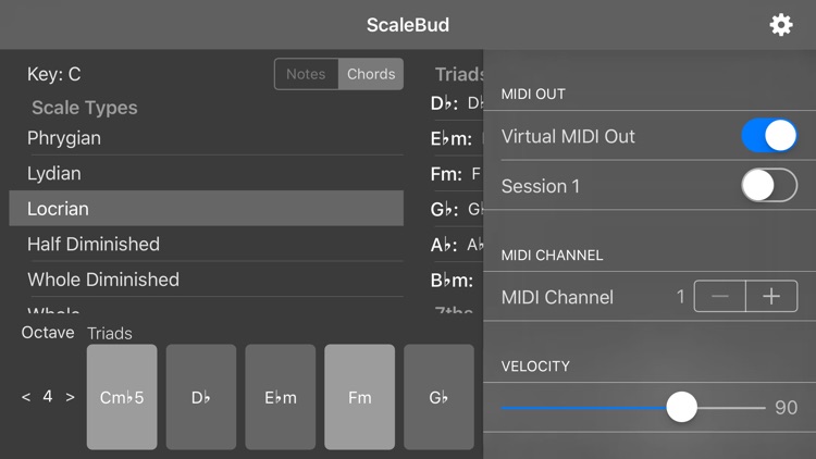 ScaleBud - AUv3 MIDI Keyboard