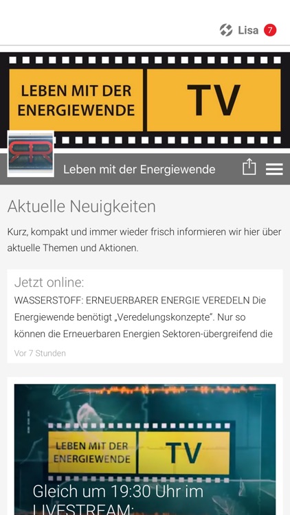 Leben mit der Energiewende