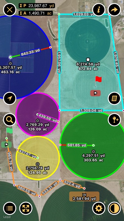 Planimeter - Measure Land Area & Distance on a Map