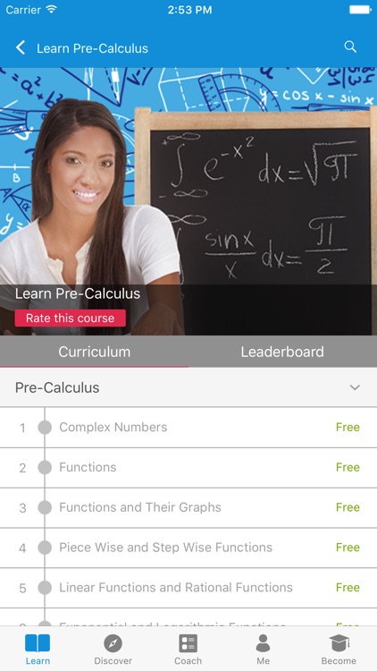 Learn Pre-Calculus & Calculus