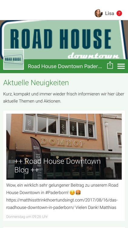 Road House Downtown Paderborn