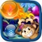 Classic Bubble Shooter Free game with a playful monkey in the jungle