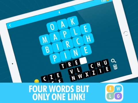 Four Word Link Game HD - náhled