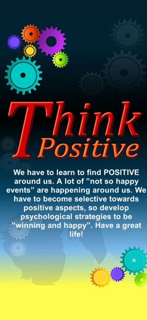 Learn to Think POSITIVE