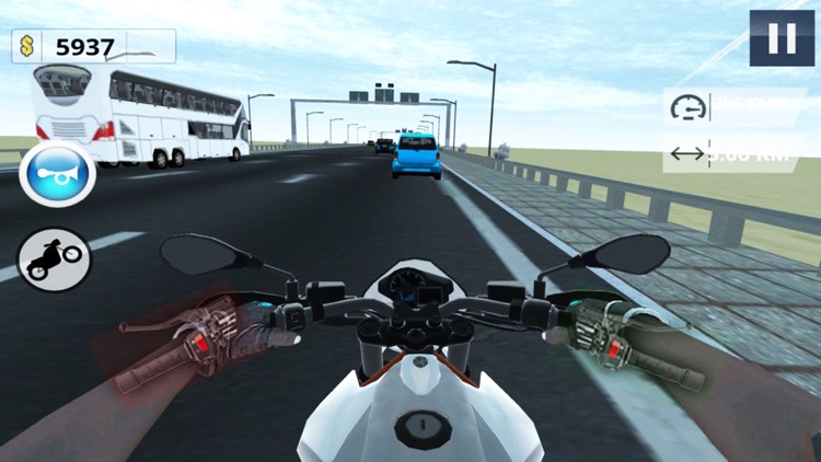 Highway Traffic Bike Rider screenshot-4