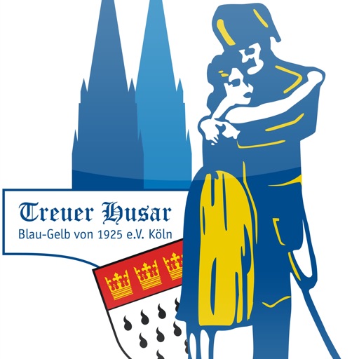 KG Treuer Husar Blau-Gelb