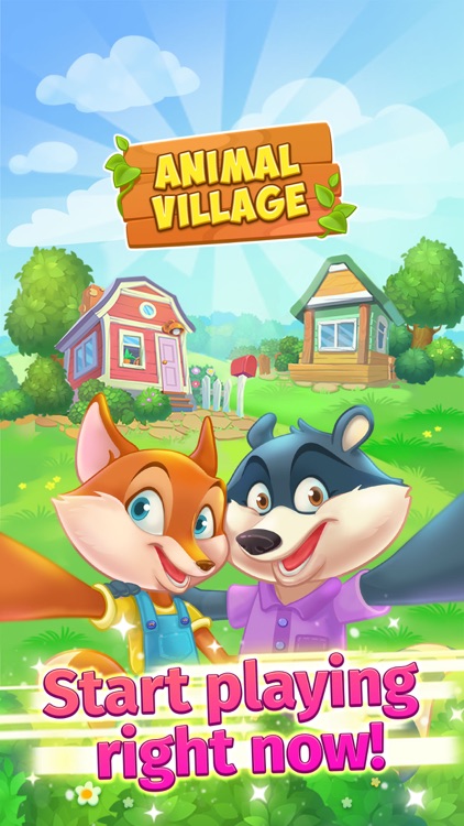 Animal Village match-3 screenshot-4