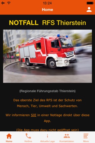Notfall RFS Thierstein screenshot 4
