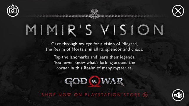 God Of War Mimirs Vision On The App Store