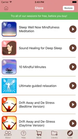 Game screenshot Peaceful Sleep Hypnosis for Deep Relaxation apk