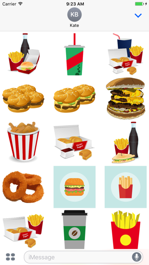 Fast Food Stickers: Tasty!(圖3)-速報App