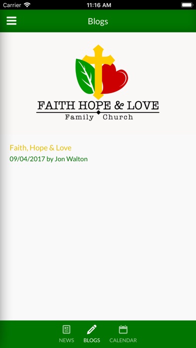 Faith Hope & Love FC screenshot 4
