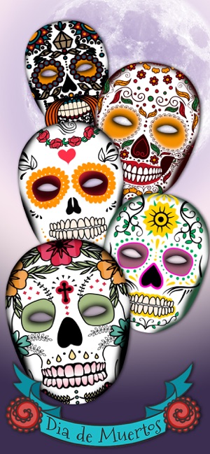 Mexican Sugar Skull Mask