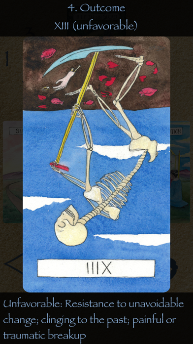 Tarot of Authentic Love lite screenshot 2