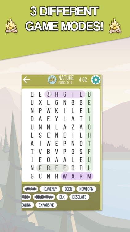 Camping Fun - Word Search screenshot-3