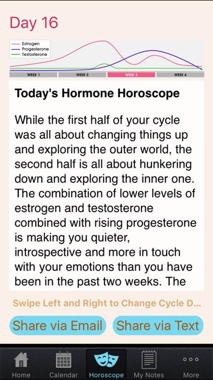 Hormone Horoscope Lite screenshot-2