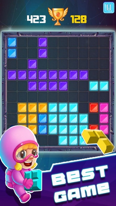 TETRO GEMS! Blocks Puzzle screenshot 3