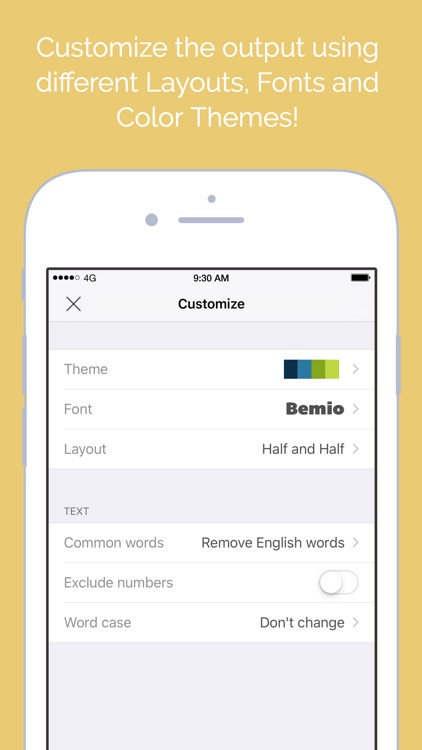 Word Collage screenshot-3