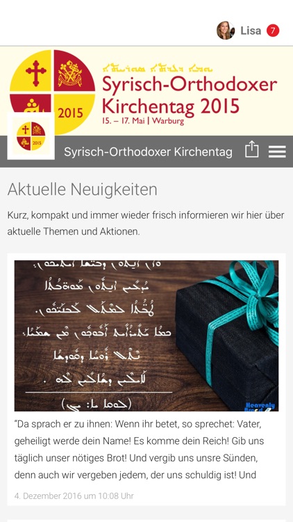 Syrisch-Orthodoxer Kirchentag