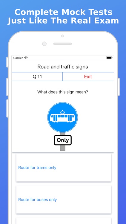UK 2021 Driving Theory Test
