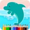 Do you want to find a great dolphin coloring book for your child, one that will provide him with a distinct way to learn more about this majestic sea animal