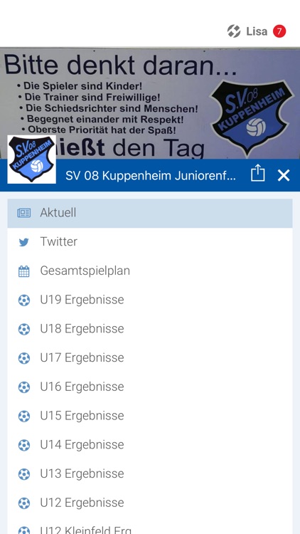 SV 08 Kuppenheim Junioren