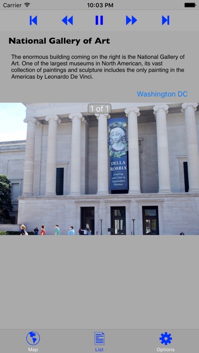 Washington DC GPS Audio SelfTour screenshot 3