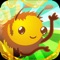 Play as the last bee in the world desperately trying to keep up the pollination rate to save the world from spiraling into complete darkness