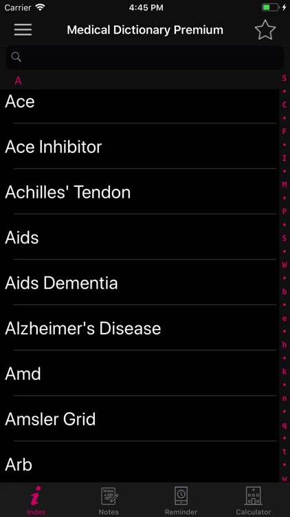 Medical Dictionary Premium