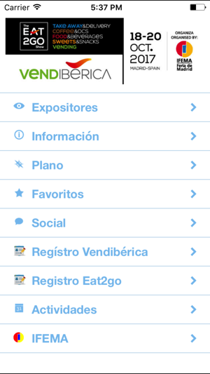 VENDIBÉRICA / EAT2GO 2017(圖2)-速報App