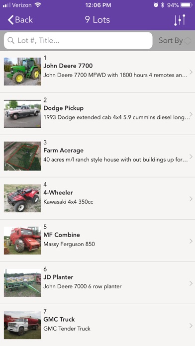 Wagner-Dent Auctions screenshot 2