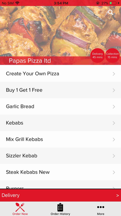 How to cancel & delete Papas pizza Woodville from iphone & ipad 2