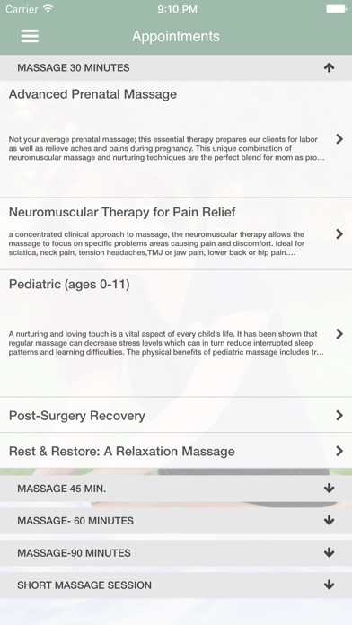 Lumina Massage screenshot 3