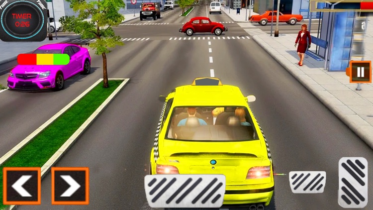 Taxi Driver 3D Cab Parking Sim