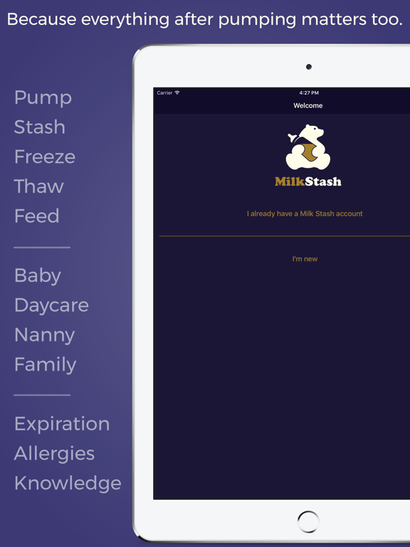 Milk Stash: Breast Feeding App screenshot 2