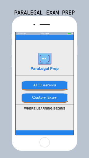 Paralegal Test Prep 2018