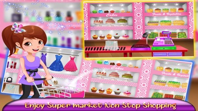 Super Market girl shopping screenshot 4