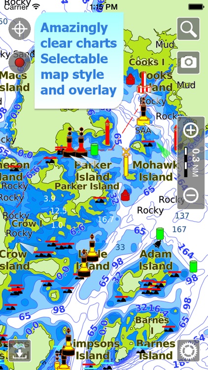 Aqua Map Canada - Nautical GPS