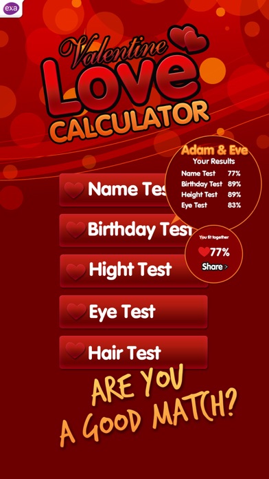 How to cancel & delete Super Love Calculator from iphone & ipad 1