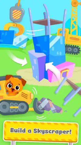 Game screenshot Cute & Tiny Construction Cars apk