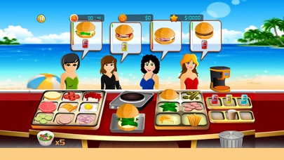 做饭游戏-模拟经营烹饪做汉堡游戏 screenshot 2