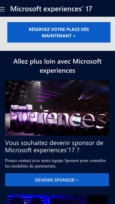 Microsoft experiences'17 screenshot 3
