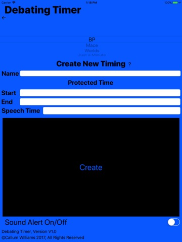 Debating Timer screenshot 3