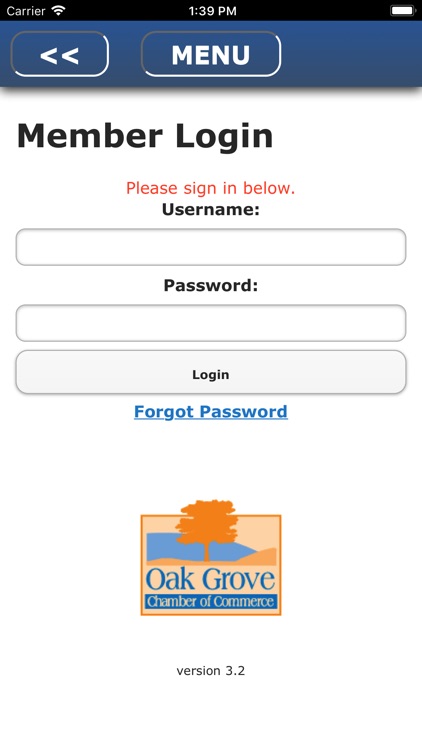 Oak Grove Chamber Mobile App