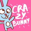 Crazy Bunny Sticker