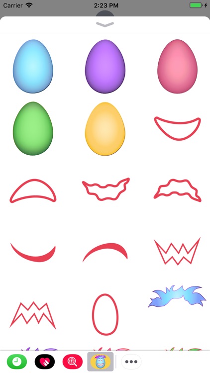 EGG Face Stickers