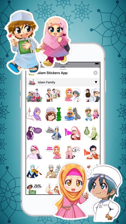 Islam Stickers App