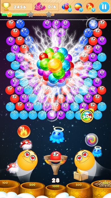 Bubble Shooter Emoji screenshot 3