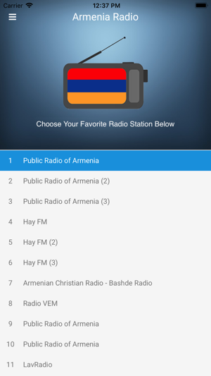 Armenia Radio: Armenian FM